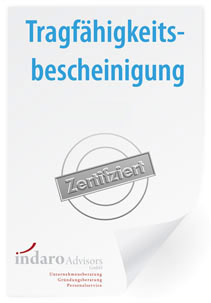 Tragfähigkeitsbescheinigung - Zertifiziert